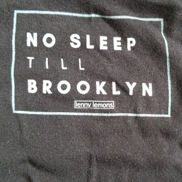 "No sleep till Brooklyn" onsie - Picture 2 of 3